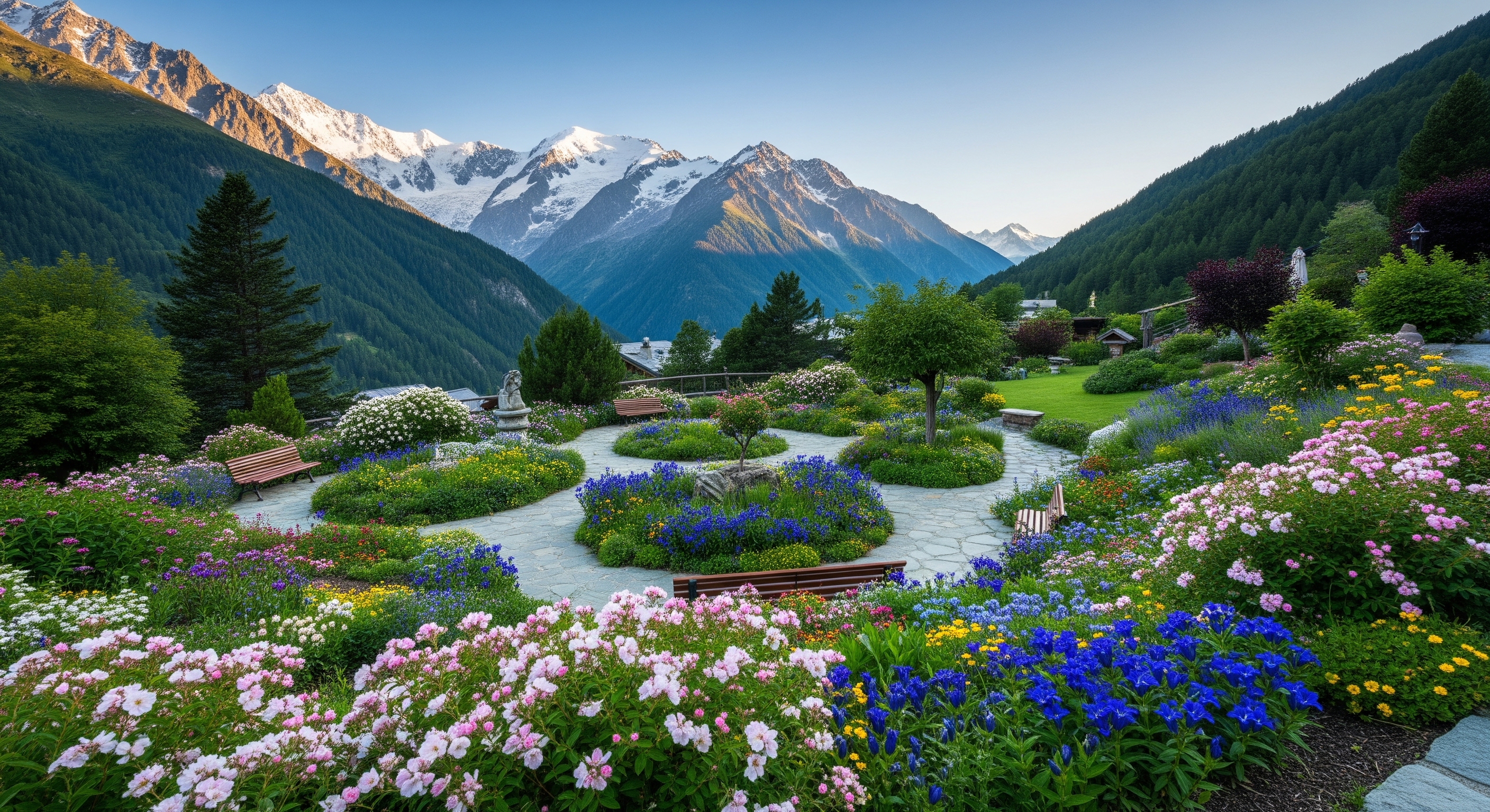 Jardin Alpin à Chamonix